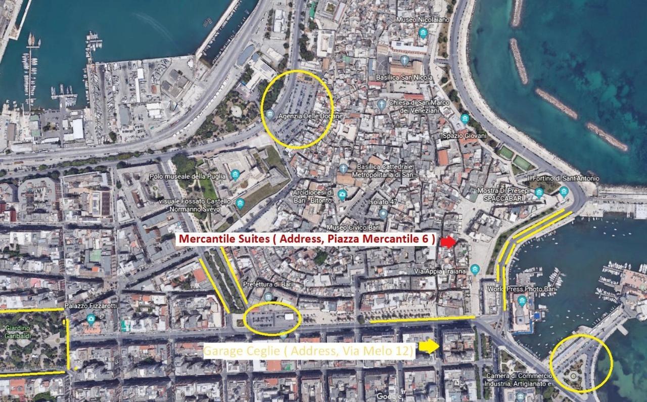Mercantile Suites - Bari Vecchia Zewnętrze zdjęcie